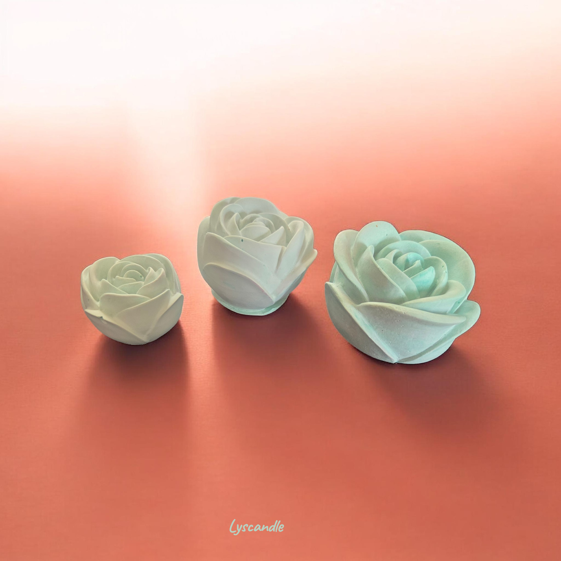 Éclat floral - en plâtre