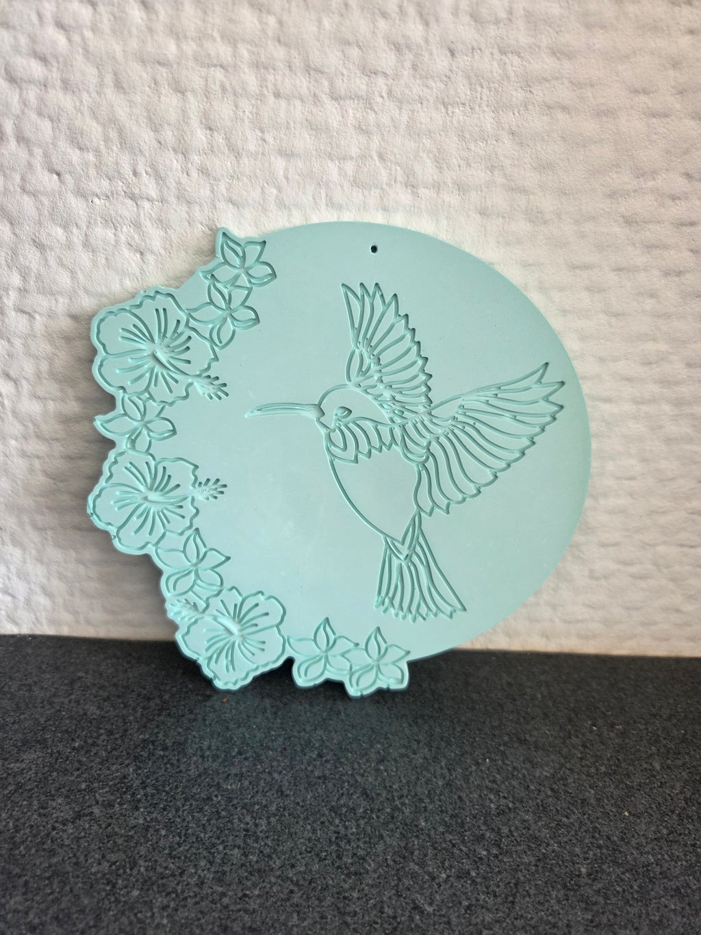 Plateau colibri décoratif