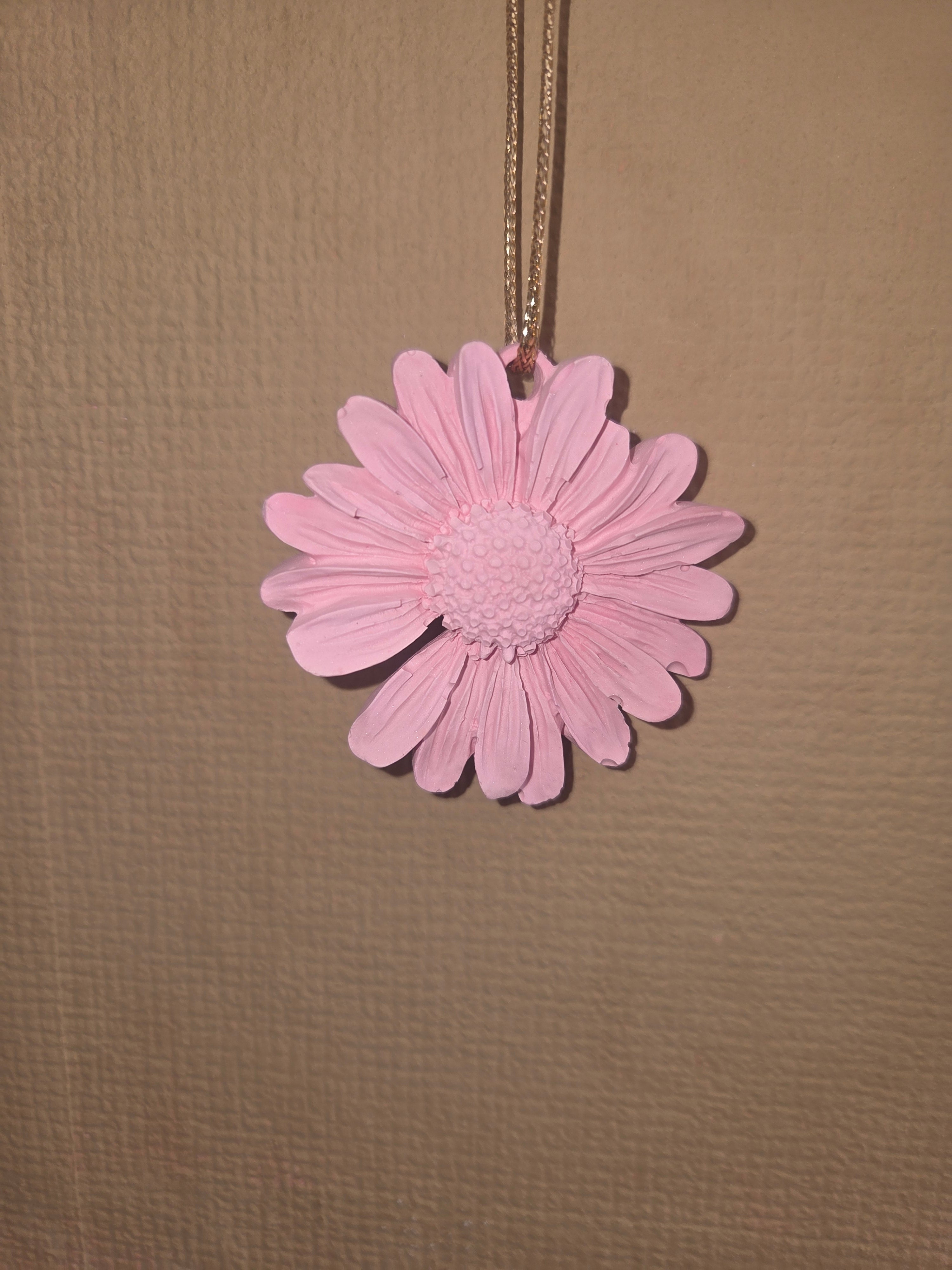 Marguerite parfumée en plâtre-Senteur Fresh coton