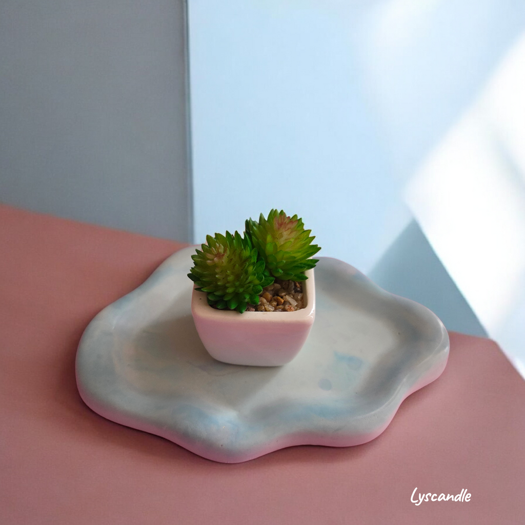 Plateau  ondulé-Bleu