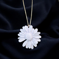 Médaillon marguerite en plâtre parfumé- Senteur bublle gum