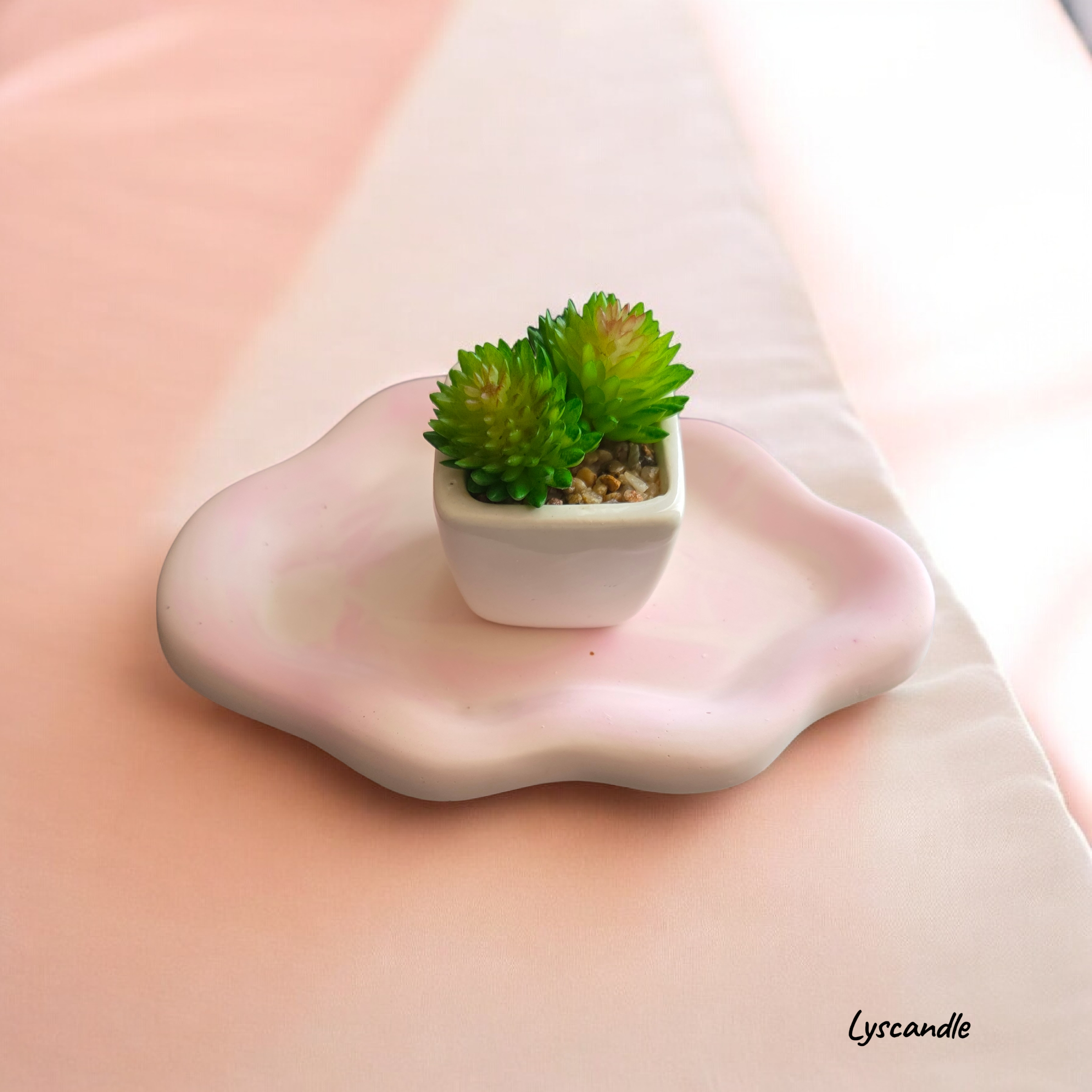 Plateau ondulé- Rosé