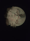 Plateau colibri phosphorescent